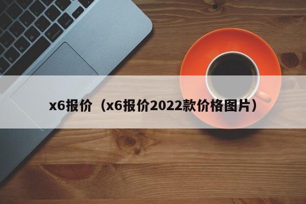 x6报价（x6报价2022款价格图片）