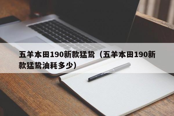 五羊本田190新款猛鸷（五羊本田190新款猛鸷油耗多少）